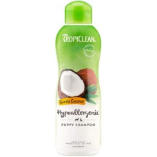 TropiClean υποαλλεργικό σαμπουάν με καρύδα & αλόη για κουτάβια