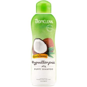 TropiClean Υποαλλεργικό σαμπουάν καρύδα σκυλάκια και γατάκια 355ml