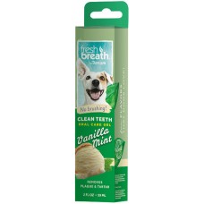 TropiClean φρέσκ.αναπνοή καθαρά δόντιαl gel βανίλια mint 59ml TropiClean φρέσκ.αναπνοή καθαρά δόντιαl gel βανίλια mint 59ml