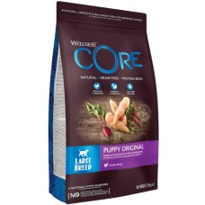 Wellness Core τροφή για μεγαλόσωμα κουτάβια με Γαλοπούλα & Κοτόπουλο 10kg