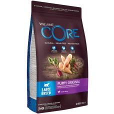 Wellness Core τροφή για μεγαλόσωμα κουτάβια με Γαλοπούλα & Κοτόπουλο 10kg Wellness Core τροφή για μεγαλόσωμα κουτάβια με Γαλοπούλα & Κοτόπουλο 10kg