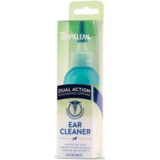 TropiClean καθαριστικό αυτιών dualaction 118ml