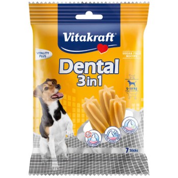Vitakraft dental οδοντική λιχουδιά 3 in1 sm Vitakraft dental οδοντική λιχουδιά 3 in1 sm