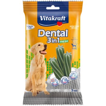 Vitakraft dental οδοντική λιχουδιά 3 in1 fresh md Vitakraft dental οδοντική λιχουδιά 3 in1 fresh md