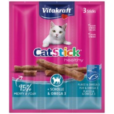 Vitakraft cat-stick mini γλώσσα & omega 3 3τεμ Vitakraft cat-stick mini γλώσσα & omega 3 3τεμ