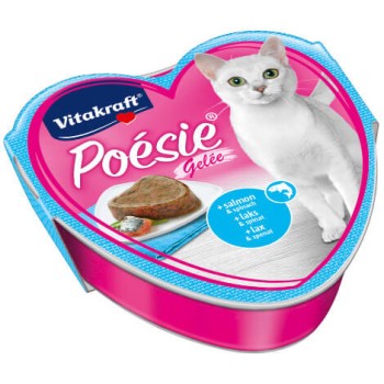 Vitakraft κεσεδάκια poesie-σολομός σπανάκι 85gr Vitakraft κεσεδάκια poesie-σολομός σπανάκι 85gr