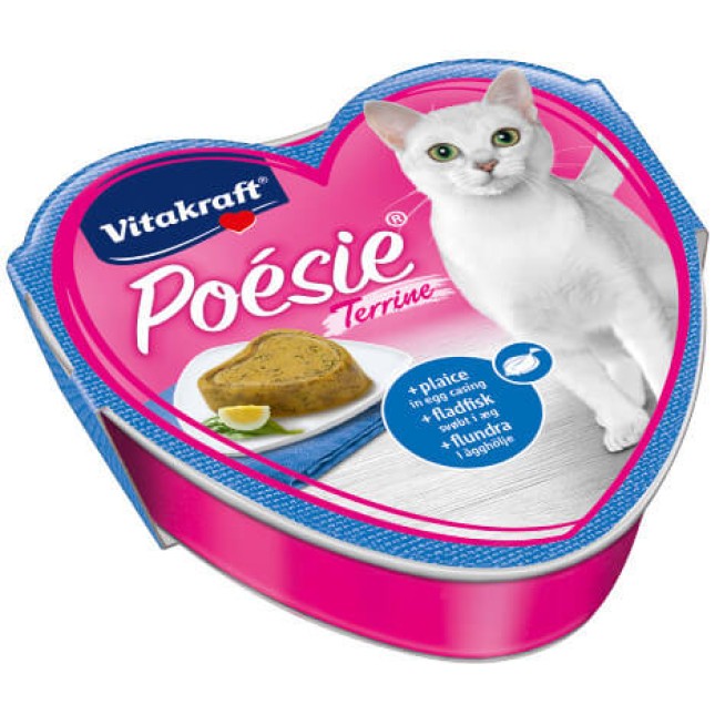 Vitakraft κεσεδάκια poesie-τερίν.ψάρι αυγό 85gr Vitakraft κεσεδάκια poesie-τερίν.ψάρι αυγό 85gr