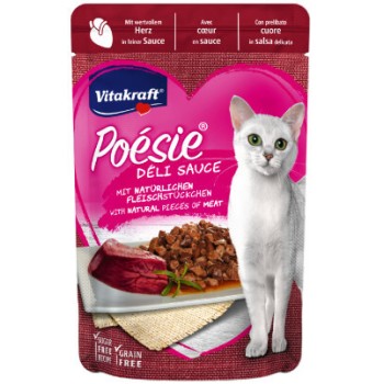Vitakraft poesie φακελάκι καρδιές 85gr