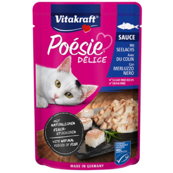 Vitakraft poesie φακελάκι ψάρι 85gr