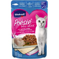 Vitakraft poesie φακελάκι μπακαλιάρος 85gr Vitakraft poesie φακελάκι μπακαλιάρος 85gr