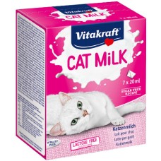 Vitakraft cat milk με ασβέστιο+βιοτίνη 7x20ml