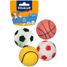 Vitakraft παιχνίδι σκύλου μπάλα λάστιχο αφρώδες 6cm 1τμχ Vitakraft παιχνίδι σκύλου μπάλα λάστιχο αφρώδες 6cm 1τμχ