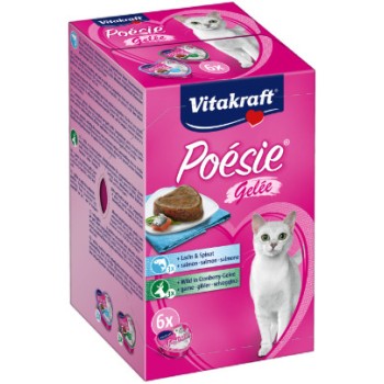 Vitakraft poesie-πολυσυσκευασία jelly (6x85gr) 510gr Vitakraft poesie-πολυσυσκευασία jelly (6x85gr) 510gr