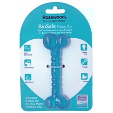 Rosewood Biosafe κόκκαλο για κουτάβι μπλε 12cm Rosewood Biosafe κόκκαλο για κουτάβι μπλε 12cm