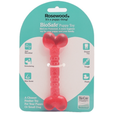 Rosewood Biosafe κόκκαλο για κουτάβι ροζ 12cm