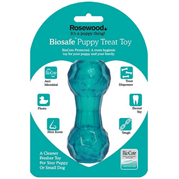 Rosewood BioSafe παιχνίδι για κουτάβι σε μορφή βαράκι 11cm Rosewood BioSafe παιχνίδι για κουτάβι σε μορφή βαράκι 11cm