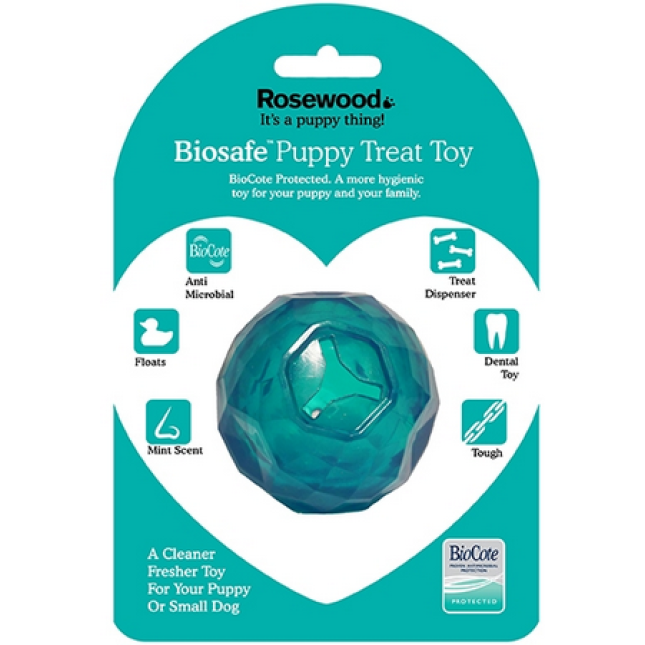 Rosewood Biosafe μπάλα για κουτάβι μπλε 7cm Rosewood Biosafe μπάλα για κουτάβι μπλε 7cm