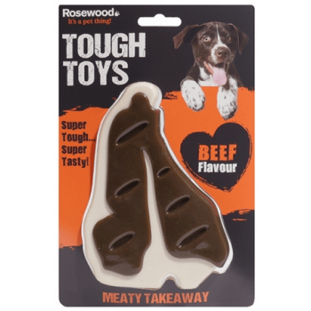 Rosewood Meaty παιχνίδι κόκκαλο takeaway με άρωμα μπριζόλα Rosewood Meaty παιχνίδι κόκκαλο takeaway με άρωμα μπριζόλα