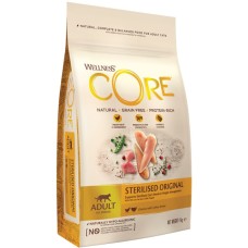 Wellness Core για στειρωμένες γάτες με κοτόπουλο και γαλοπούλα 4kg Wellness Core για στειρωμένες γάτες με κοτόπουλο και γαλοπούλα 4kg