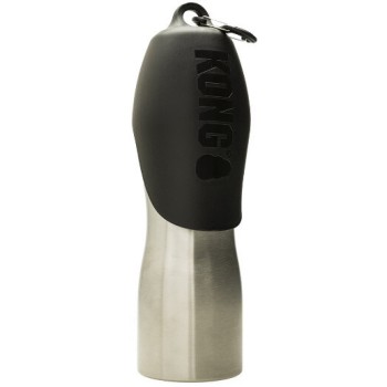 Kong ανοξείδωτο μπουκάλι νερού 700ml μαύρο