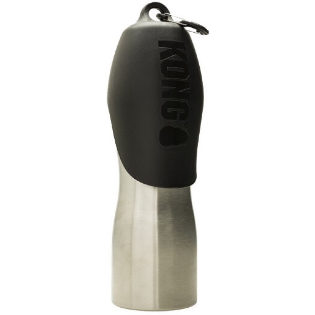 Kong ανοξείδωτο μπουκάλι νερού 700ml μαύρο