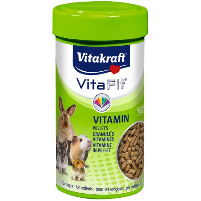 Vitakraft βιταμίνες τρωκτικών pellets 80gr