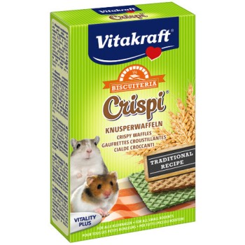 Vitakraft crispi γκοφρέτες με λαχανικά 10gr Vitakraft crispi γκοφρέτες με λαχανικά 10gr