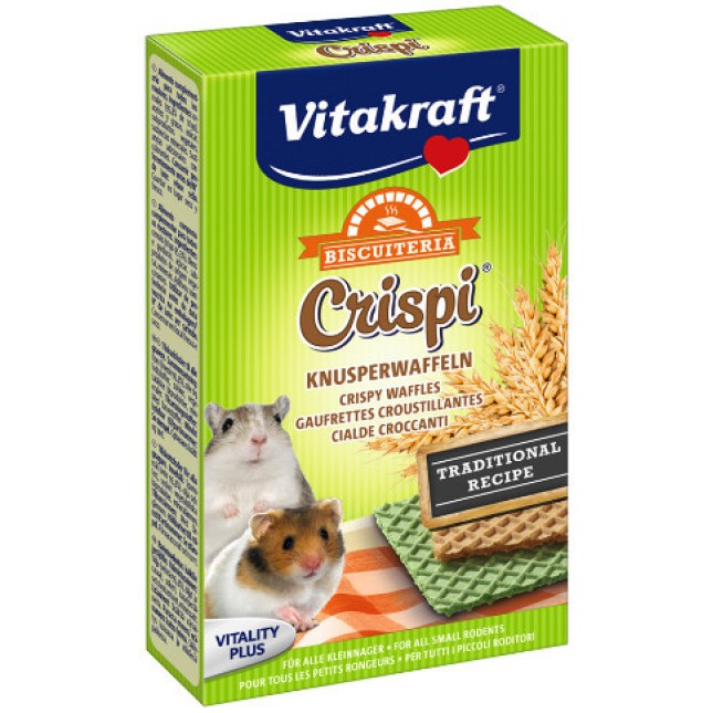 Vitakraft crispi γκοφρέτες με λαχανικά 10gr