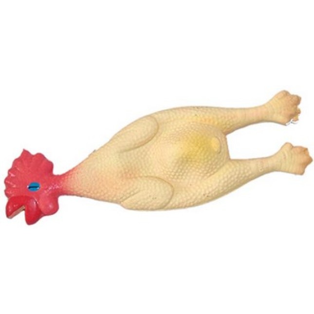 Croci παιχνίδι λάτεξ κοτόπουλο 45cm