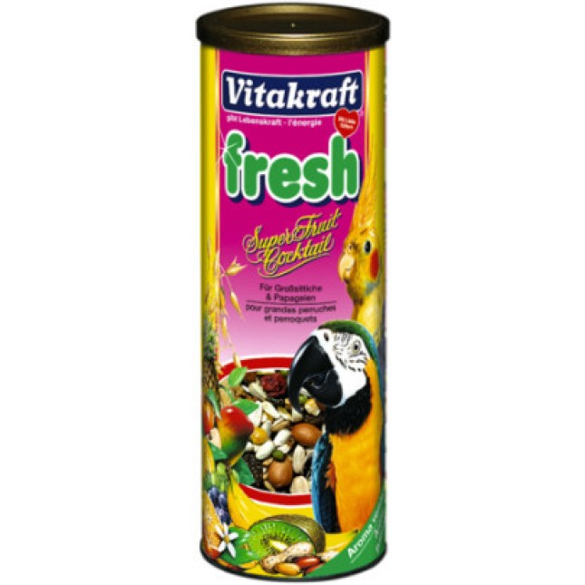 Vitakraft fresh συμπλ.διατροφής για μεγ. παπαγάλους  300gr