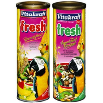 Vitakraft fresh fruit συμπλήρωμα διατροφής 300gr Vitakraft fresh fruit συμπλήρωμα διατροφής 300gr