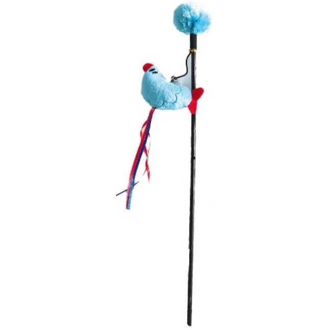 Croci παιχνίδι γάτας ραβδί πουλιά 45cm 1τμχ Croci παιχνίδι γάτας ραβδί πουλιά 45cm 1τμχ