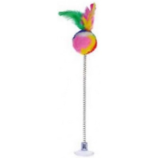 Croci παιχνίδι γάτας ραβδί με βεντούζα 29cm 1τμχ Croci παιχνίδι γάτας ραβδί με βεντούζα 29cm 1τμχ