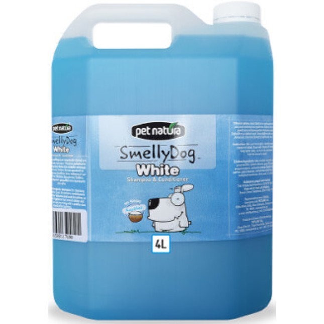Pet Natura smelly dog σαμπουάν & conditioner white 4lt Pet Natura smelly dog σαμπουάν & conditioner white 4lt