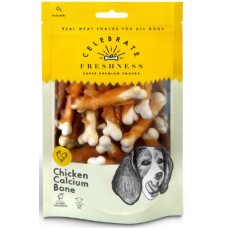 Celebrate freshness σνακ κόκκαλο ασβεστίου με κοτόπουλο για σκύλους όλων των φυλών