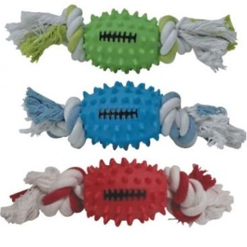 Croci παιχνίδι football με βαμβακερό ύφασμα 26cm 1τμχ Croci παιχνίδι football με βαμβακερό ύφασμα 26cm 1τμχ