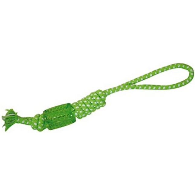 Croci παιχνίδι blasting με σχοινί πράσινο 41cm Croci παιχνίδι blasting με σχοινί πράσινο 41cm