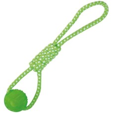 Croci παιχνίδι μπάλα blasting με σχοινί πράσινο 41x6cm