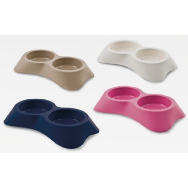 Croci διπλό μπόλ candy 20x35x6cm /2x600ml Croci διπλό μπόλ candy 20x35x6cm /2x600ml