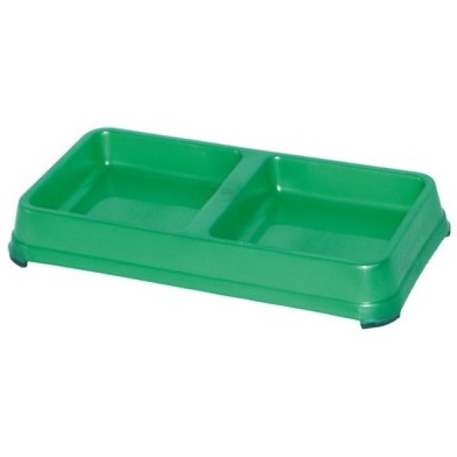 Croci διπλό μπολ 2x1000ml/29X14,5cm Croci διπλό μπολ 2x1000ml/29X14,5cm