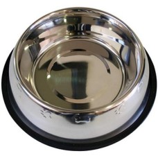 Croci μπολ από χάλυβα με ανάλυφα σχέδια 0,47l/20,5cm Croci μπολ από χάλυβα με ανάλυφα σχέδια 0,47l/20,5cm