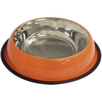 Croci μπολ από χάλυβα πορτοκαλί 0,24l/16cm Croci μπολ από χάλυβα πορτοκαλί 0,24l/16cm
