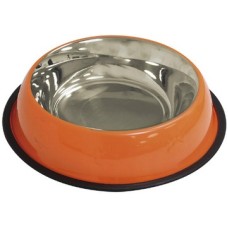 Croci μπολ από χάλυβα πορτοκαλί 0,95l/25cm Croci μπολ από χάλυβα πορτοκαλί 0,95l/25cm