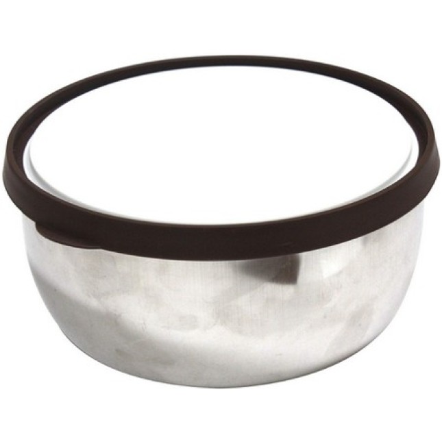 Croci μπολ από χάλυβα με κάλυμμα 800ml/14cm Croci μπολ από χάλυβα με κάλυμμα 800ml/14cm