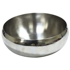 Croci μπολ από χάλυβα curvy 520ml/12cm Croci μπολ από χάλυβα curvy 520ml/12cm