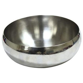 Croci μπολ από χάλυβα curvy 520ml/12cm Croci μπολ από χάλυβα curvy 520ml/12cm