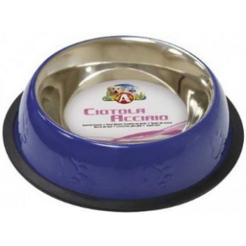 Croci μπολ από χάλυβα μπλε 0,95l/25cm Croci μπολ από χάλυβα μπλε 0,95l/25cm