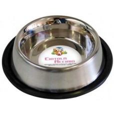 Croci αντιολισθητικό μπολ από χάλυβα mac 1,90l/29cm Croci αντιολισθητικό μπολ από χάλυβα mac 1,90l/29cm