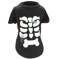 Croci T-shirt scary fluo σκελετός 35cm