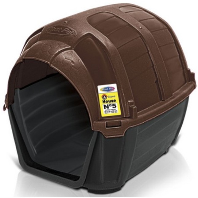 Plast pet Πλαστικό σπιτάκι σκύλου Νο 2 59x48x48cm Plast pet Πλαστικό σπιτάκι σκύλου Νο 2 59x48x48cm